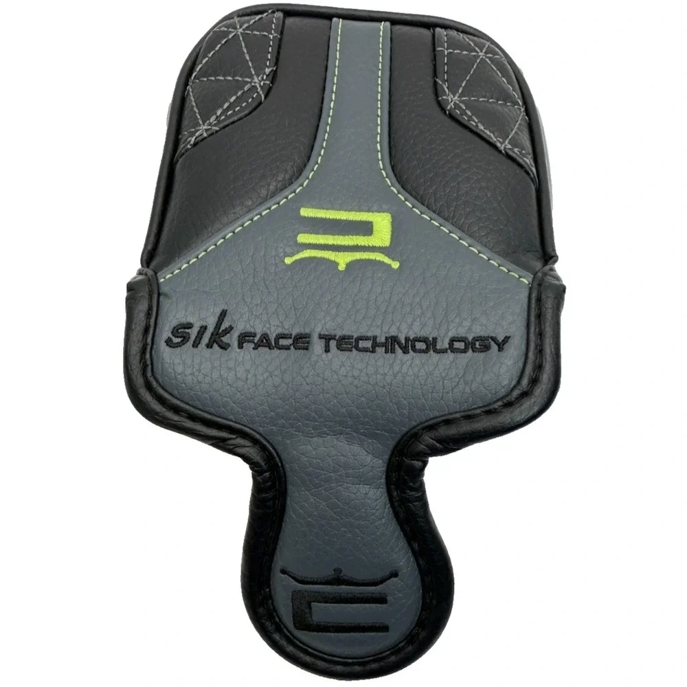 Cobra King Vintage Mallet Putter Headcover Black Gray Lime SIK Face Technology